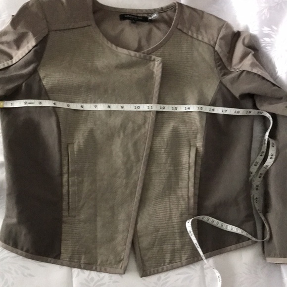 Lafayette cropped summer jacket size 8 - Picture 9 of 11